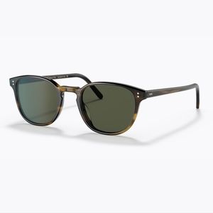 Oliver Peoples Fairmont Sun OV5219S Bark / G15 Green 167752 New 49Mm
